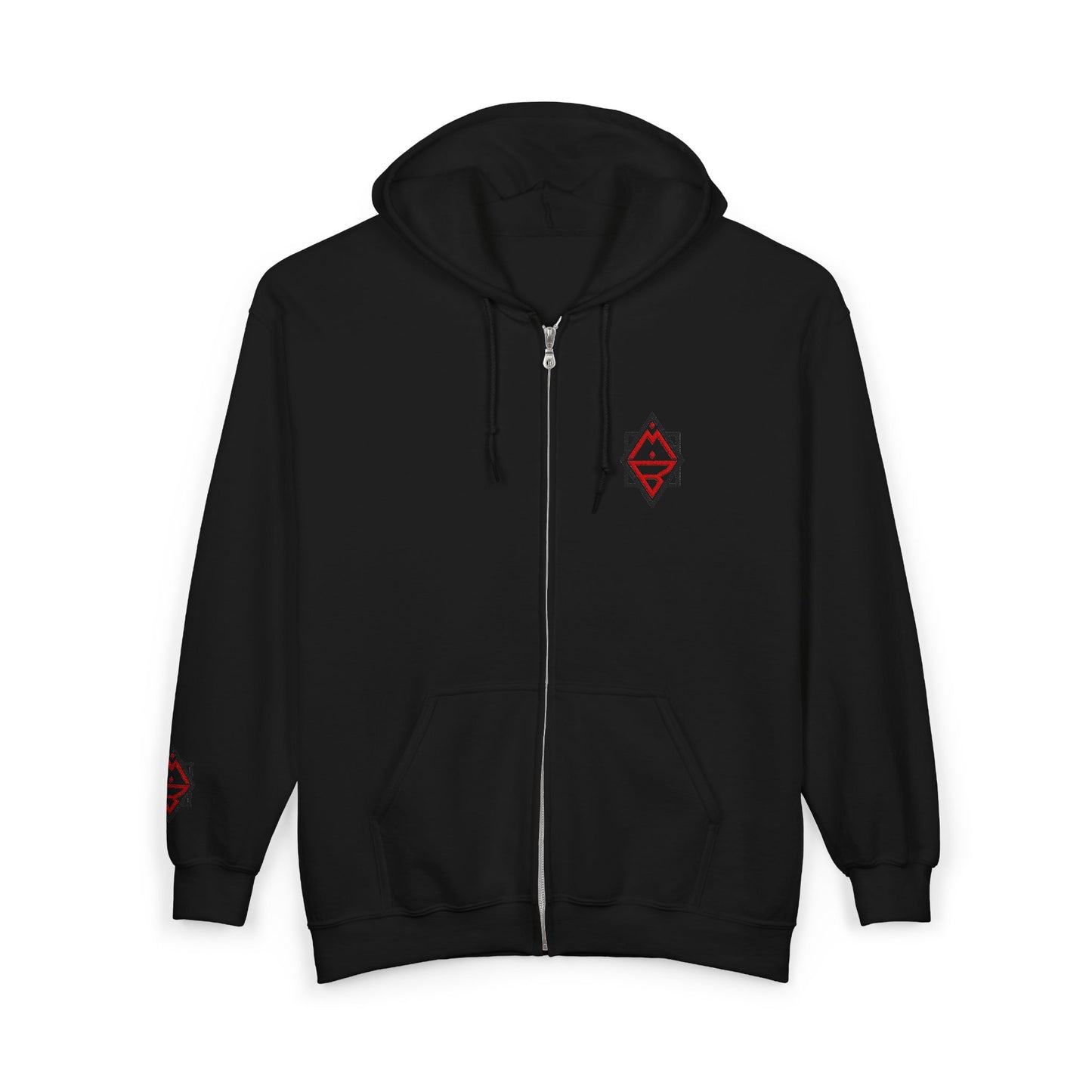 Black Zip-Up MeatBallz Hoodie
